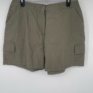 Marsh Landing Khaki Women's Cargo Shorts‎